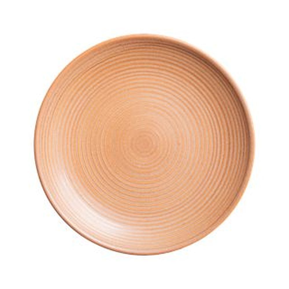 Elements Gold Dust 8 7/8 Inch Coupe Plate, 12 Count -- 2 Per Case