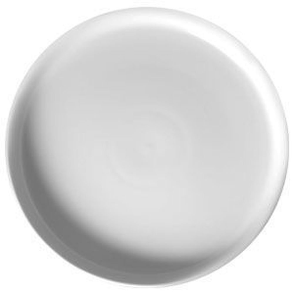 Ventana Porcelain White 12 Inch Round Shallow Stacking Dish, 6 Count