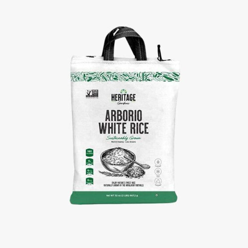 Heritage Gardens Arborio White Rice, 2 Pound -- 5 Per Case