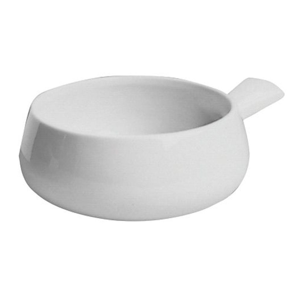 Hall China White 10 Ounce Side Handled Soup Bowl, 24 Count
