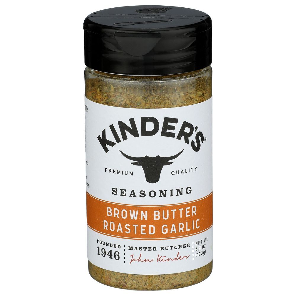 Kinders Brown Butter Roasted Garlic Seasoning, 6.1 Ounce -- 6 Per Case