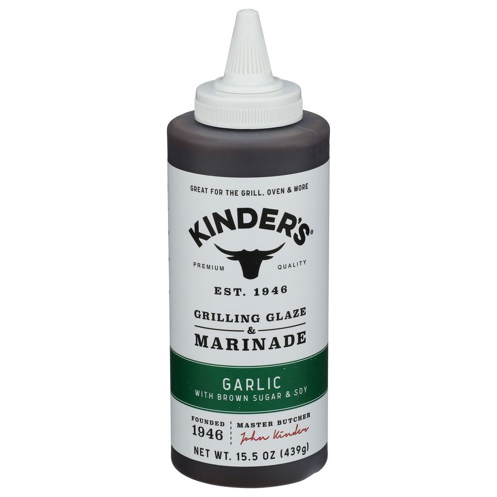 Kinders Garlic Grilling Glaze And Marinade, 15.5 Ounce -- 6 Per Case