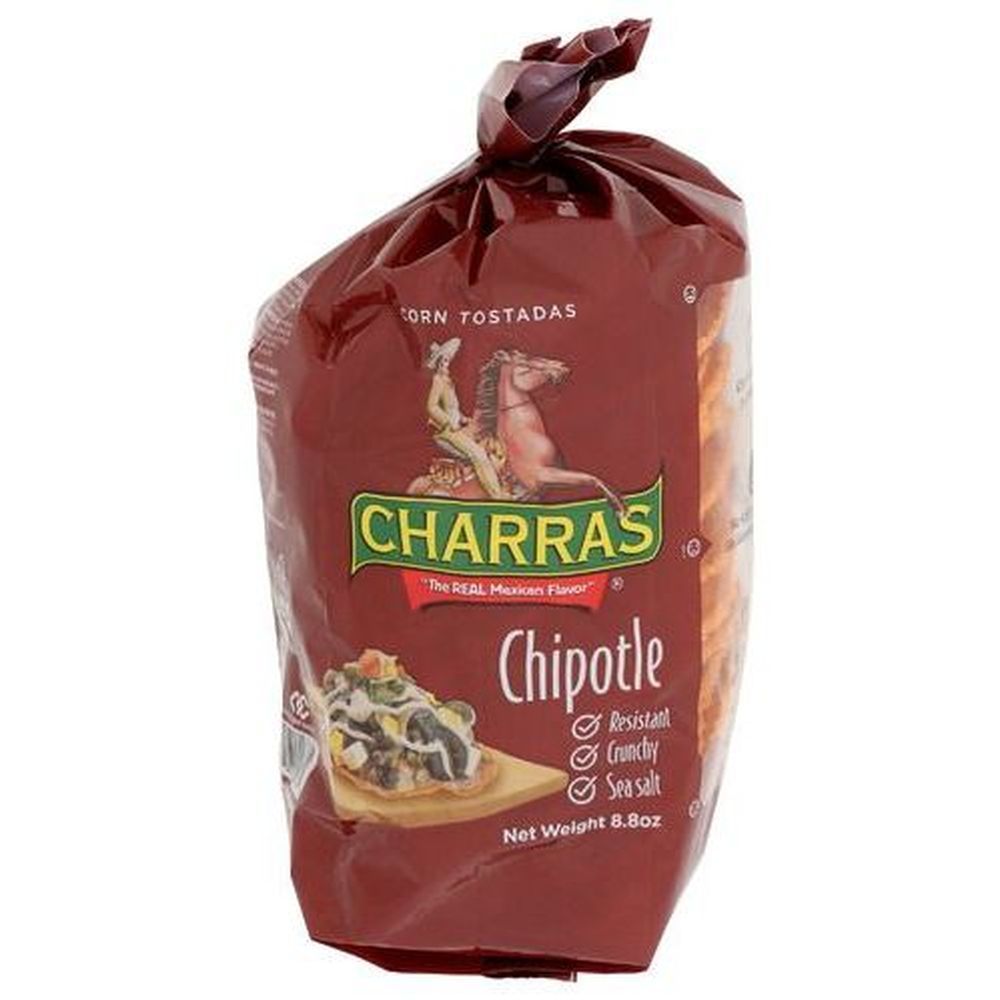 Charras Chipotle Tostada, 8.8 Ounce -- 8 Per Case