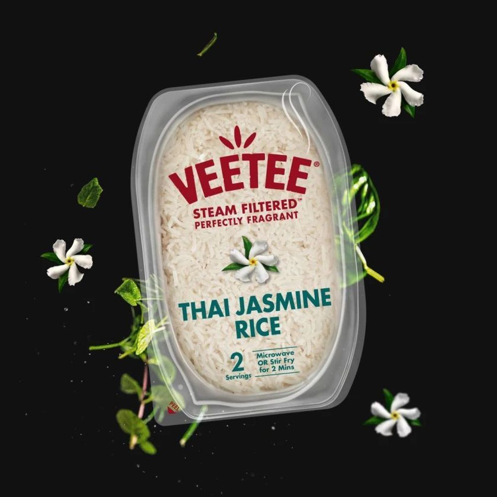 Veetee Ready To Heat Thai Jasmine Rice, 10.6 Ounce -- 6 Per Case