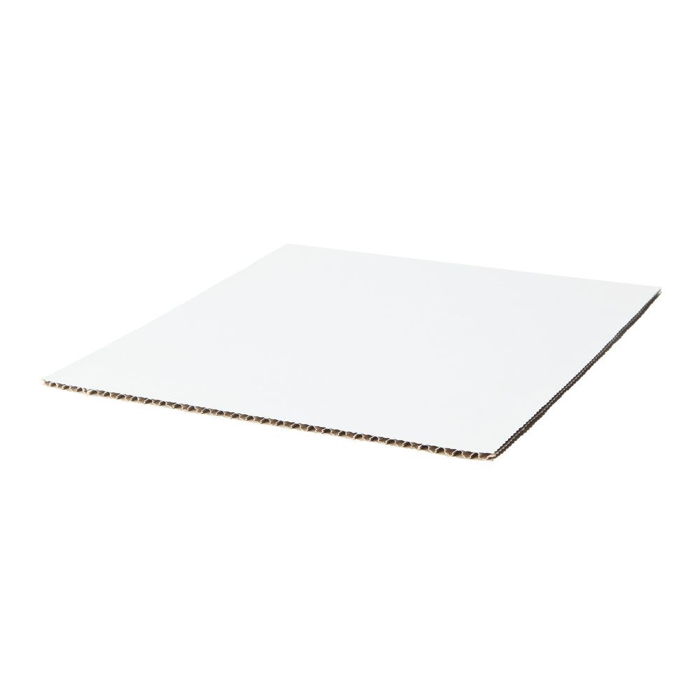 Whalen Packaging White Single Wall 1/2 Sheet Cake Pad -- 100 Per Case