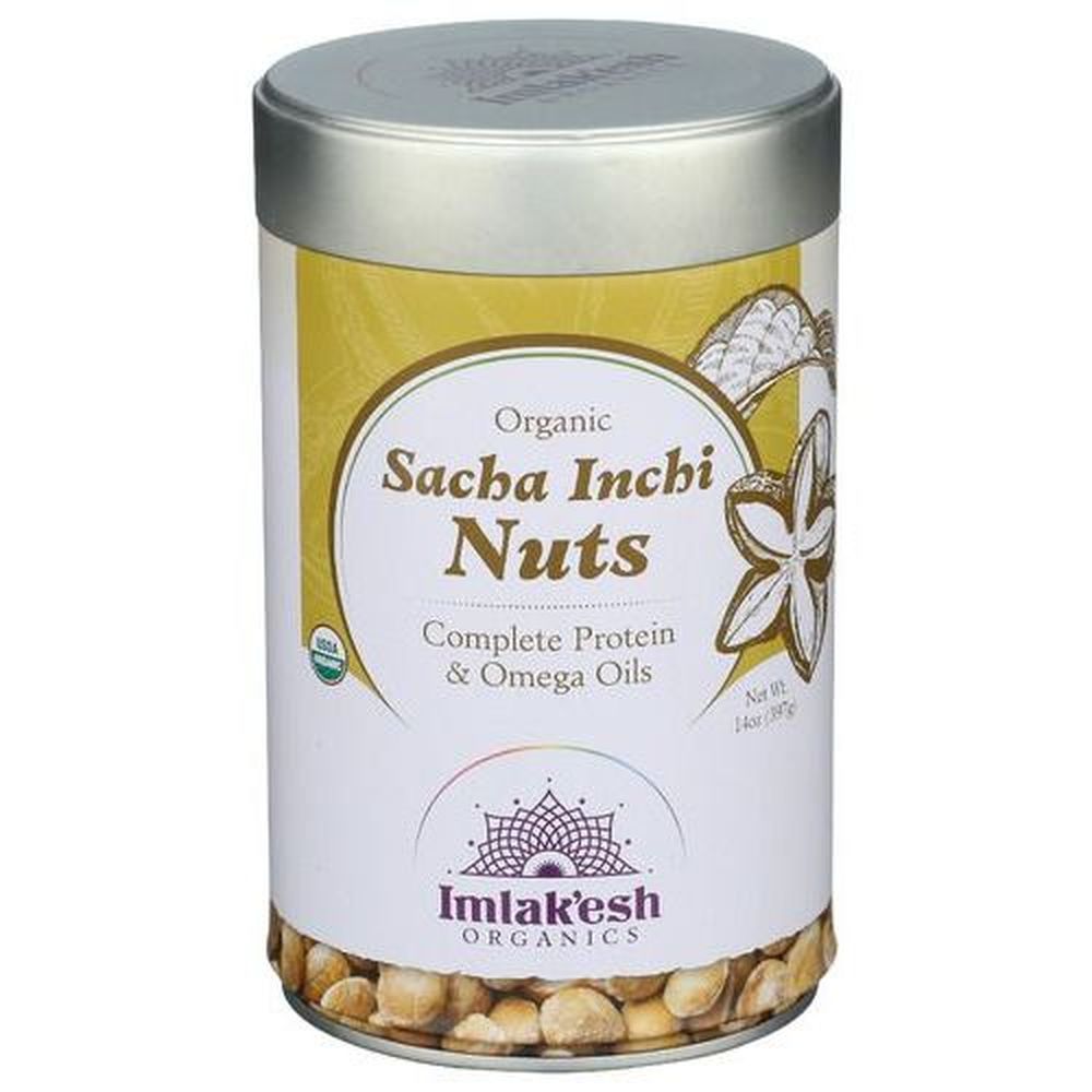 Imlakesh Organics Sacha Inchi Nuts, 14 Ounce