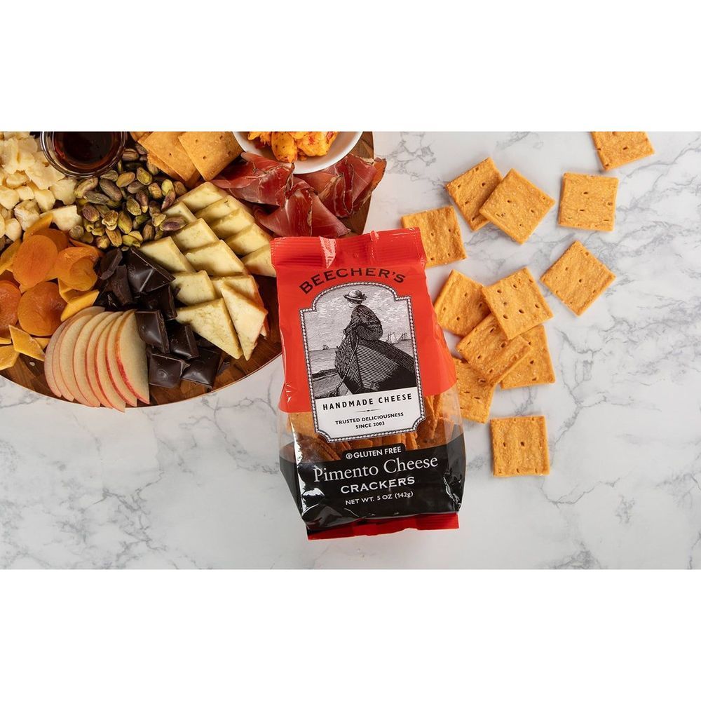 Beechers Pimento Cheese Crackers, 5 Ounce -- 12 Per Case