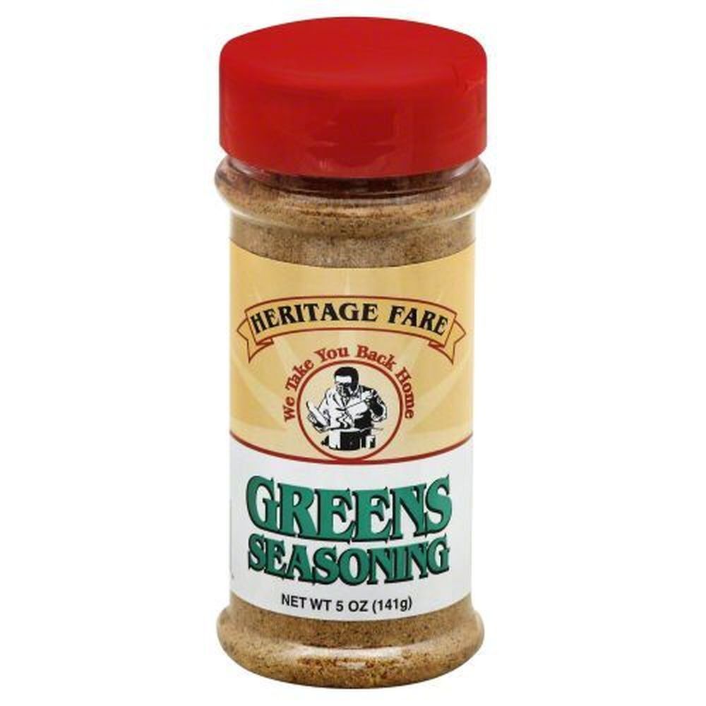Heritage Fare Greens Seasoning, 5 Ounce -- 12 Per Case