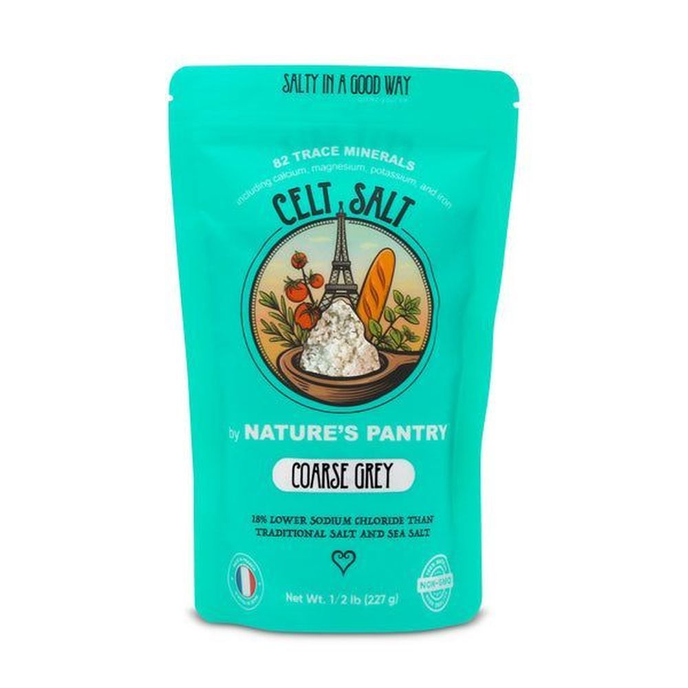 Celt Salt By Natures Pantry Light Grey Coarse Salt, 0.5 Pound -- 6 Per Case