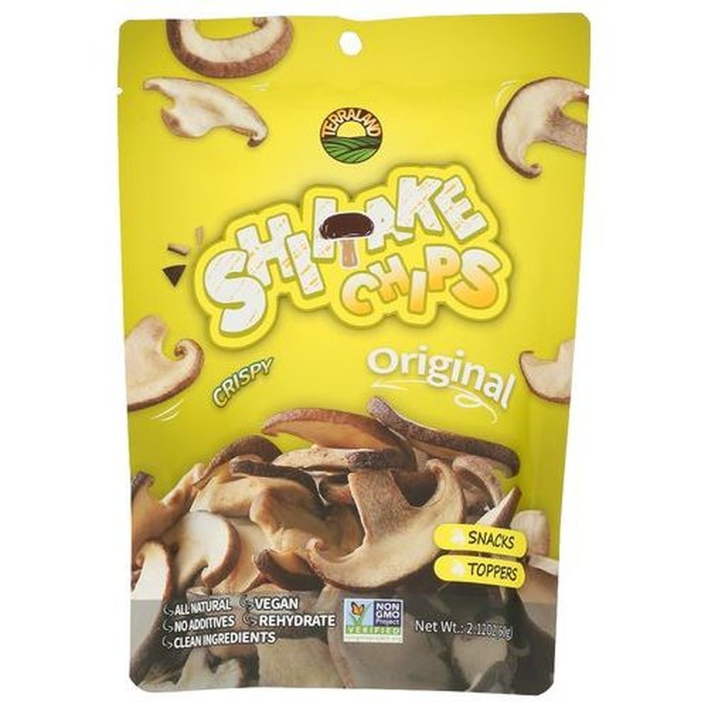 Terraland Original Shiitake Mushroom Chips, 2.12 Ounce -- 8 Per Case