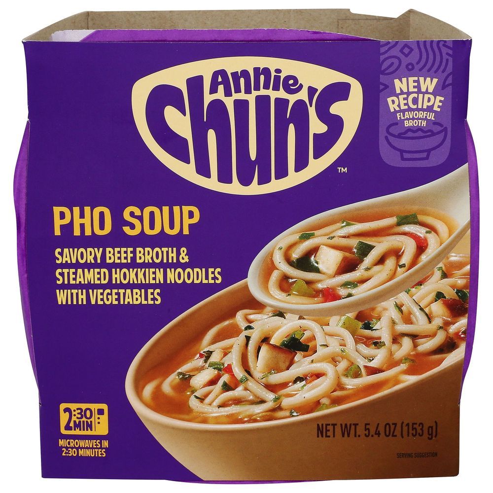 Annie Chun's Pho Noodles Soup Bowl, 5.4 Ounce -- 6 Per Case