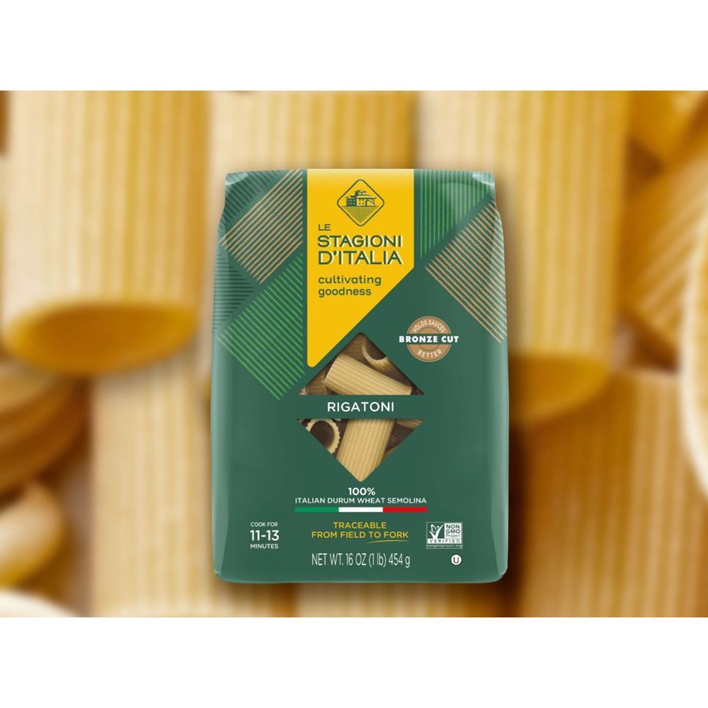Le Stagioni D’italia Rigatoni Pasta, 16 Ounce -- 12 Per Case