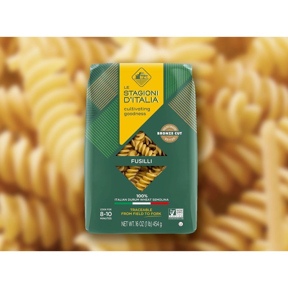 Le Stagioni D’italia Fusilli Pasta, 16 Ounce -- 12 Per Case