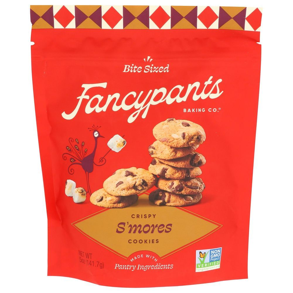 Fancypants Crispy Smores Cookies, 5 Ounce -- 6 Per Case