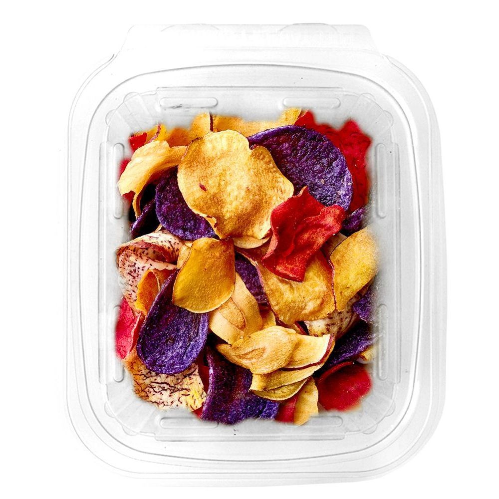 No Label Eb Veggie Chips, 6 Ounce Tub -- 12 Per Case