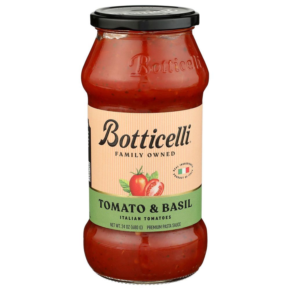 Botticelli Tomato And Basil Pasta Sauce, 24 Ounce -- 6 Per Case