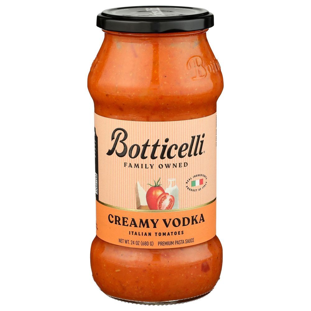 Botticelli Creamy Vodka Pasta Sauce, 24 Ounce -- 6 Per Case