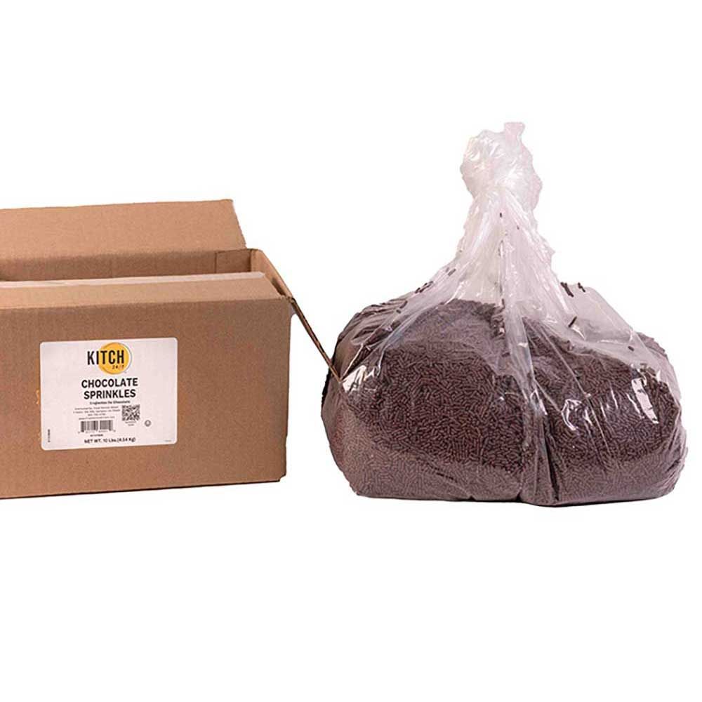 Kitch 24/7 Chocolate Sprinkles, 10 Pound