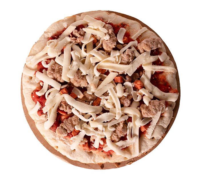 Kitch 24/7 7" Meat Lovers Pizza, 8.30 Ounce -- 24 Per Case