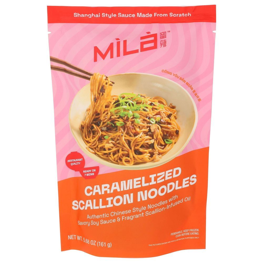 Mila Caramelized Scallion Noodles, 5.68 Ounce -- 6 Per Case