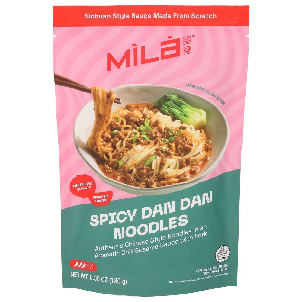 Mila Spicy Dan Dan Noodles With Ground Pork, 6.35 Ounce -- 6 Per Case