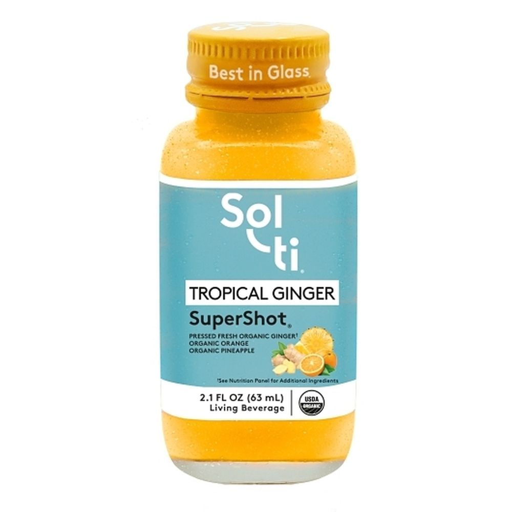 Supershot Line Tropical Ginger Supershot, 0.1 Pound -- 12 Per Case