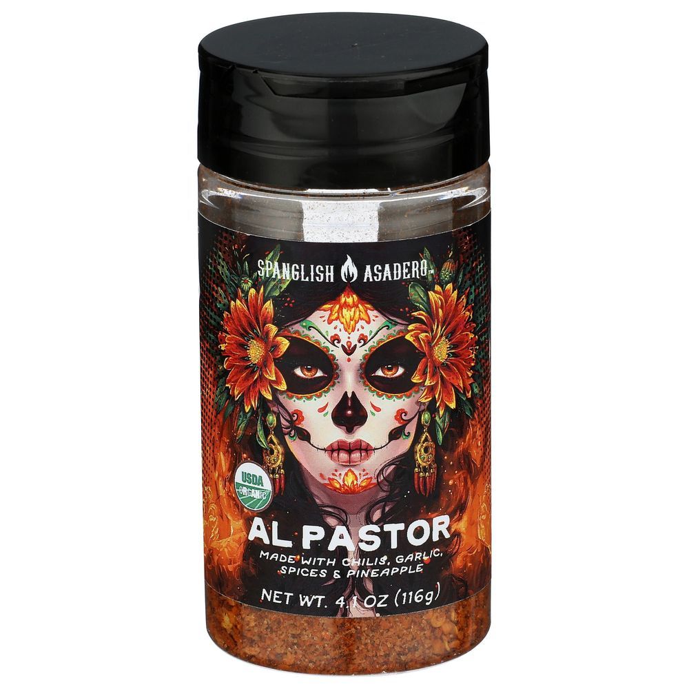 Spanglish Asadero Organic Al Pastor Seasoning, 4.1 Ounce -- 6 Per Case