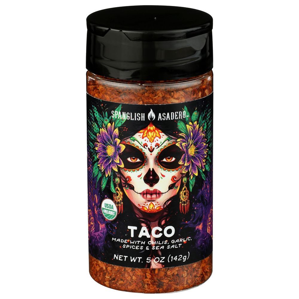 Spanglish Asadero Organic Taco Seasoning, 5 Ounce -- 6 Per Case