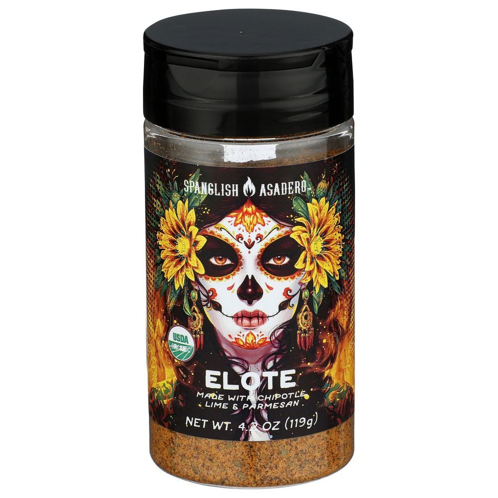 Spanglish Asadero Organic Elote Seasoning, 4.2 Ounce -- 6 Per Case