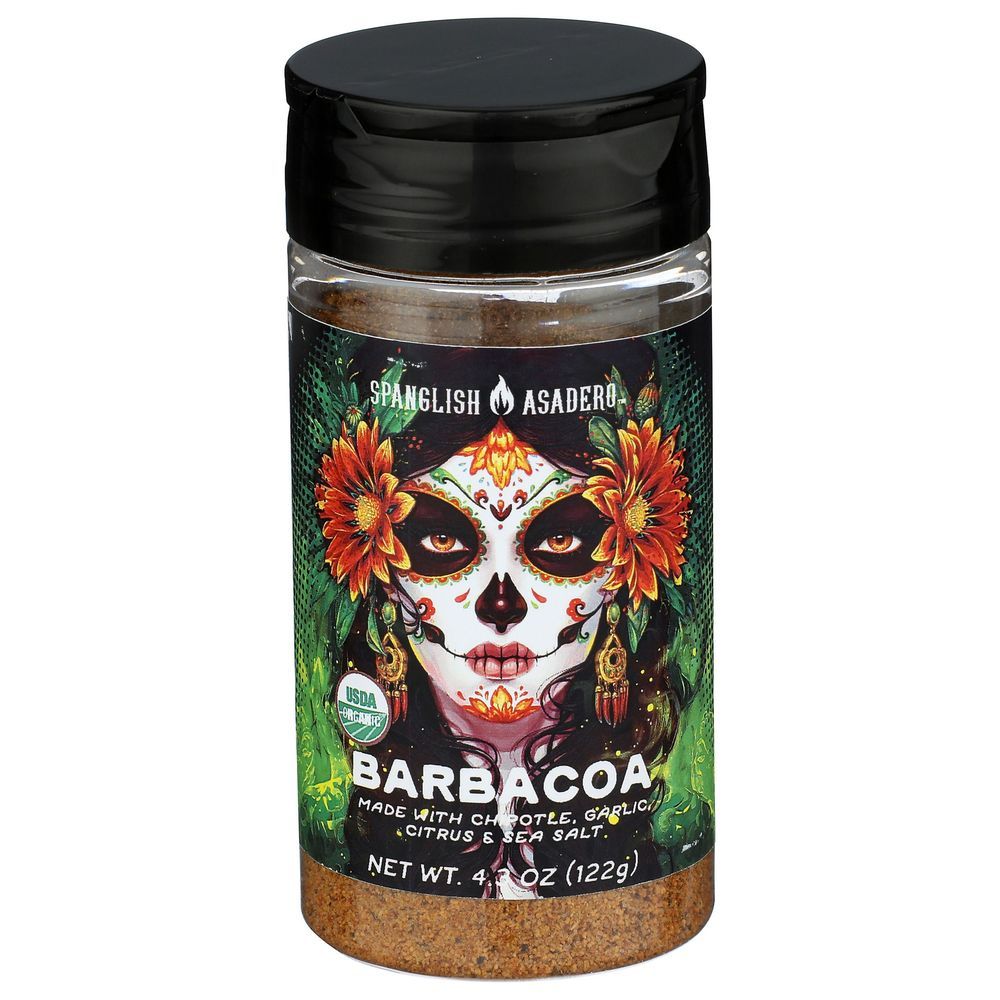 Spanglish Asadero Organic Barbacoa Seasoning, 4.3 Ounce -- 6 Per Case
