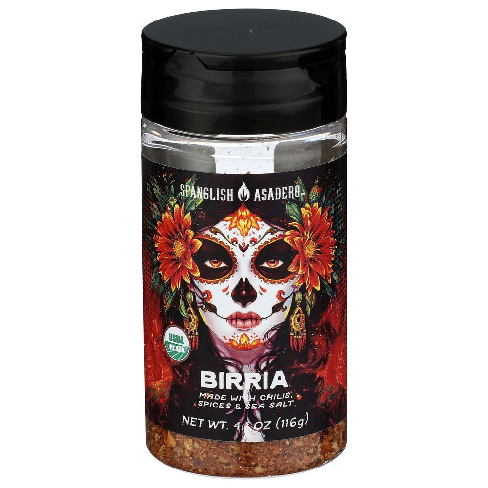 Spanglish Asadero Organic Birria Seasoning, 4.1 Ounce -- 6 Per Case
