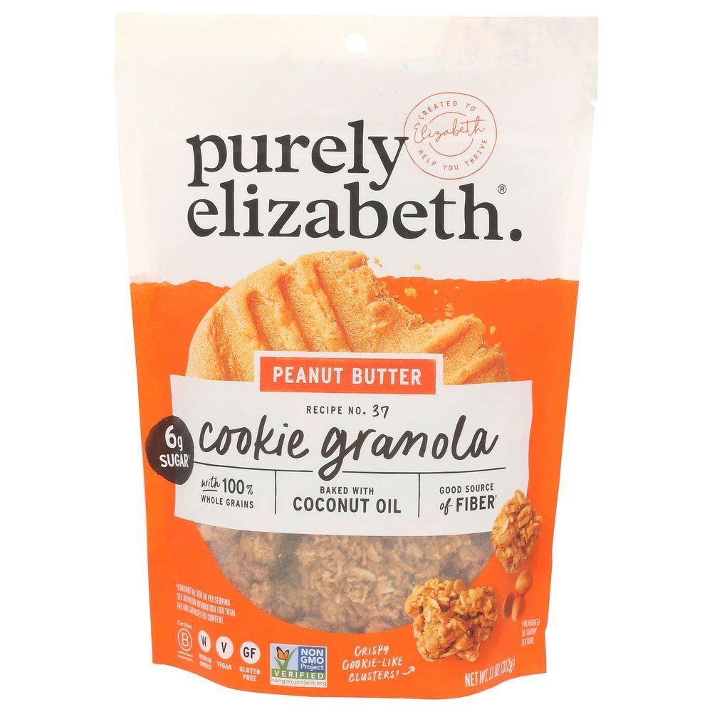 Purely Elizabeth Peanut Butter Cookie Granola, 11 Ounce -- 6 Per Case