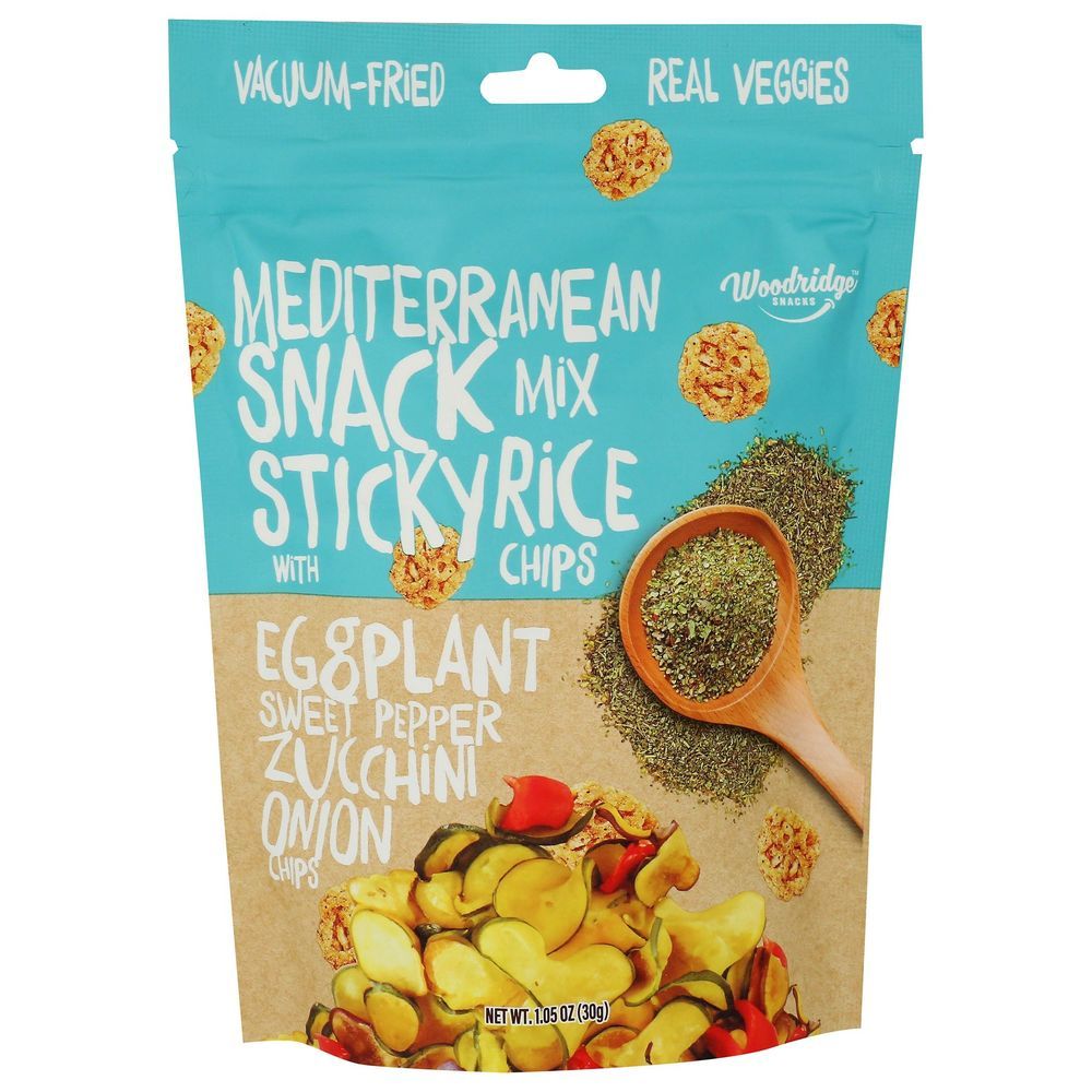 Woodridge Mediterranean Mix Rice Chips, 1.06 Ounce -- 12 Per Case