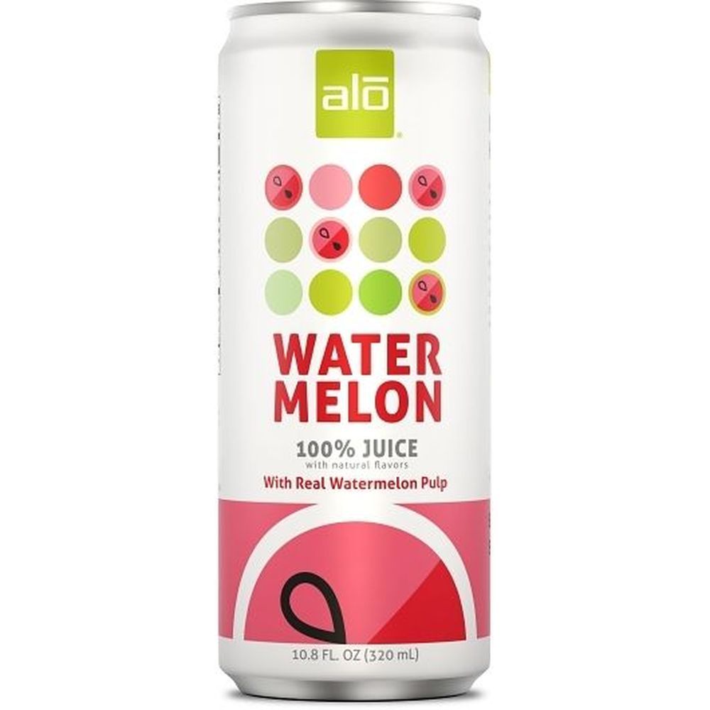 Alo Watermelon Juice With Real Watermelon Pulp, 10.8 Ounce -- 12 Per Case