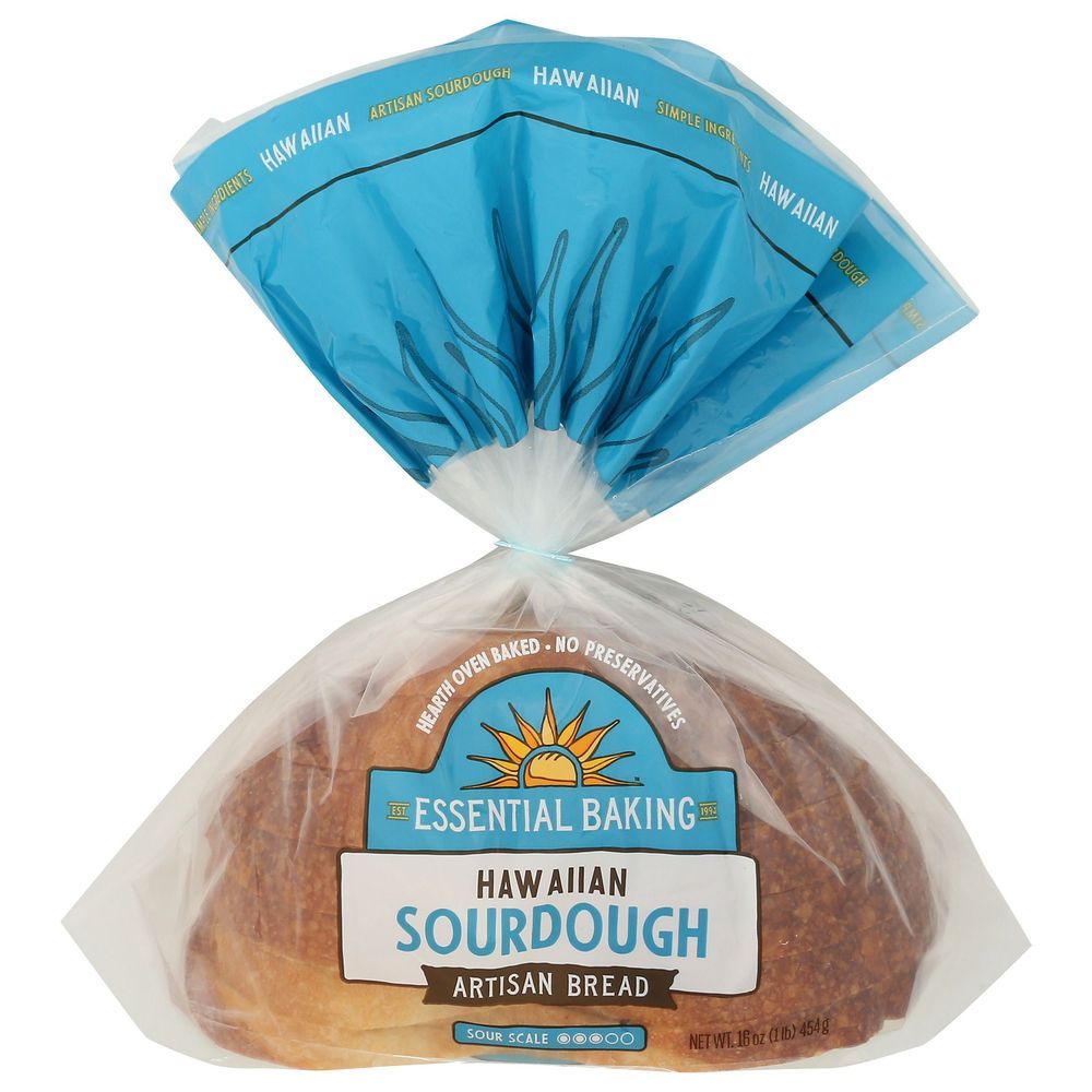 Essential Hawaiian Artisanal Sourdough Bread, 16 Ounce -- 6 Per Case