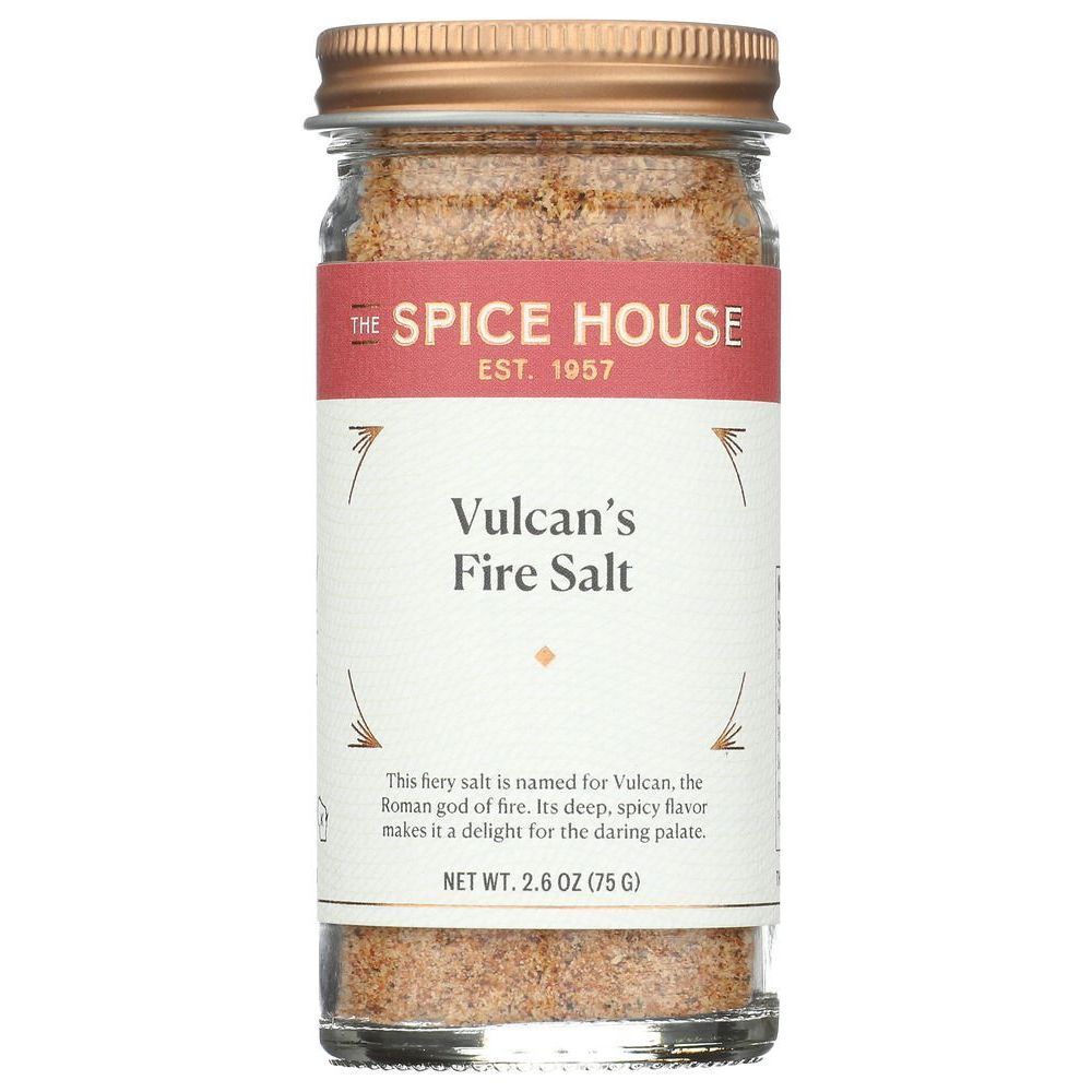 The Spice House Vulcan Fire Seasoning Salt, 2.5 Ounce -- 6 Per Case