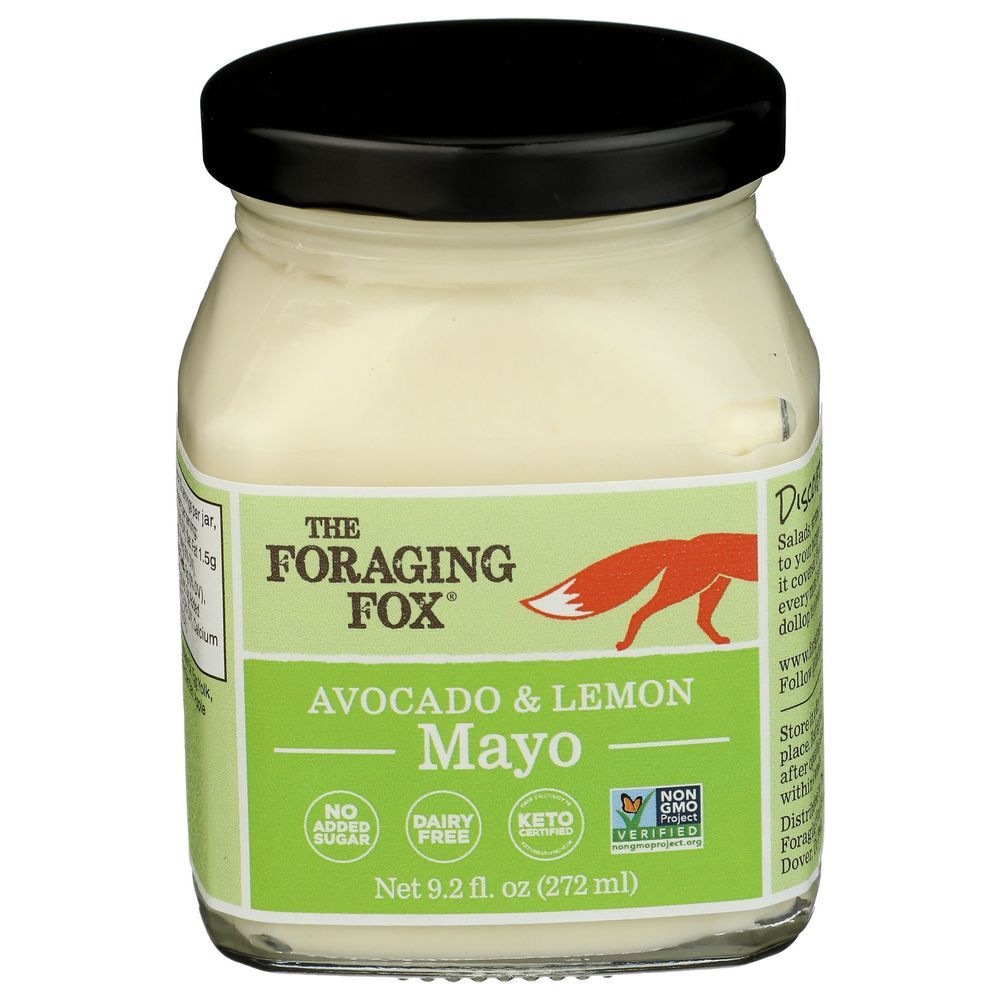 The Foraging Fox Avocado And Lemon Mayo, 9.2 Fluid Ounce -- 6 Per Case