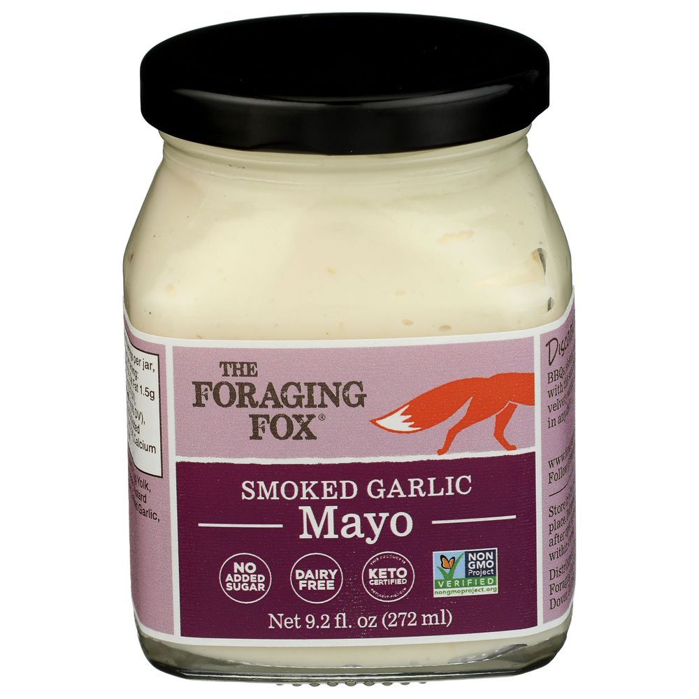 The Foraging Fox Smoked Garlic Mayo, 9.2 Fluid Ounce -- 6 Per Case