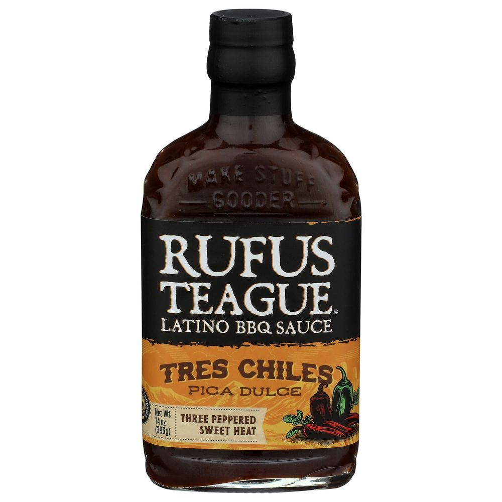 Rufus Teague Tres Chiles Bbq Sauce, 14 Ounce -- 6 Per Case