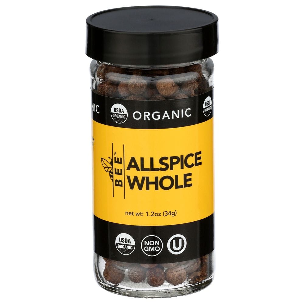 Bee Spices Organic Whole Allspice, 1.2 Ounce -- 6 Per Case