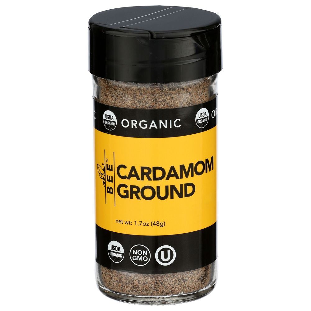 Bee Spices Organic Cardamom Ground, 1.7 Ounce -- 6 Per Case