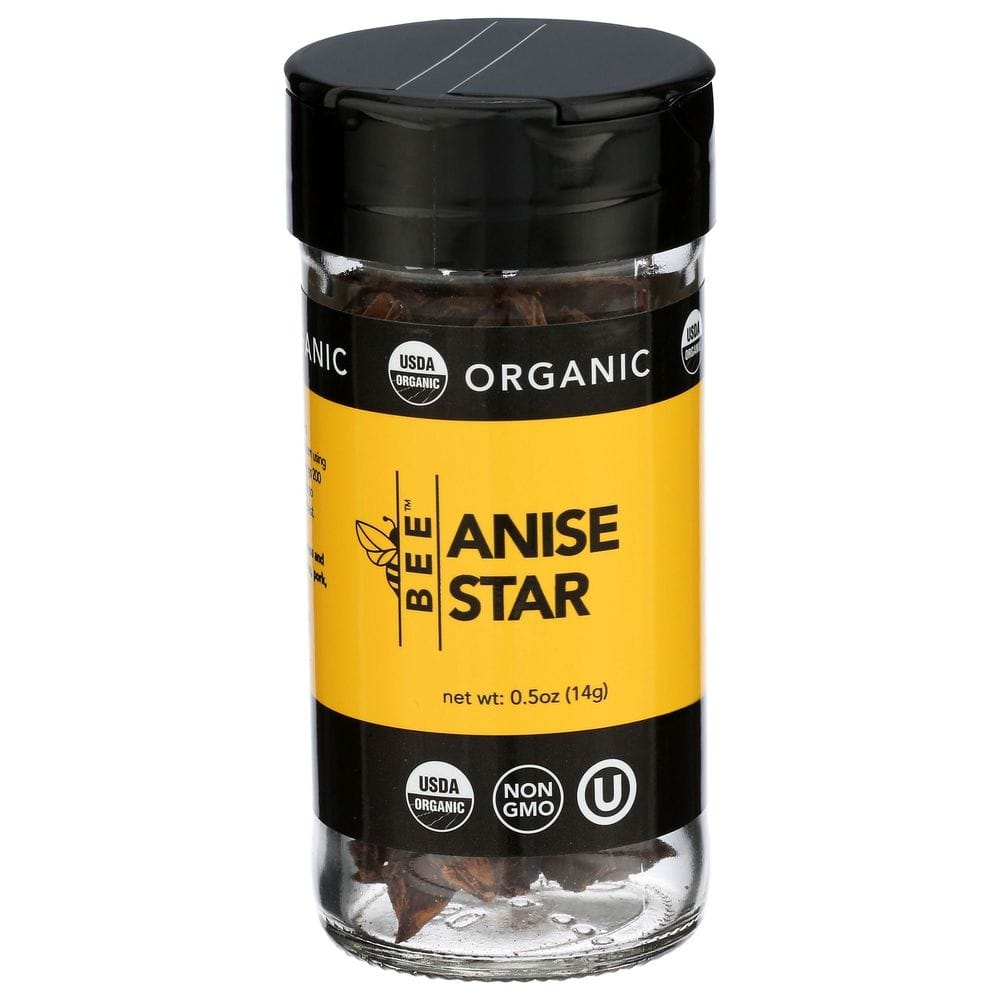 Bee Spices Organic Anise Star, 0.5 Ounce -- 6 Per Case