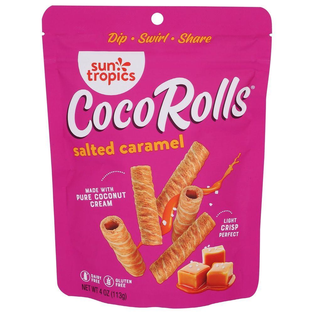 Sun Tropics Salted Caramel Cocorolls, 4 Ounce -- 12 Per Case
