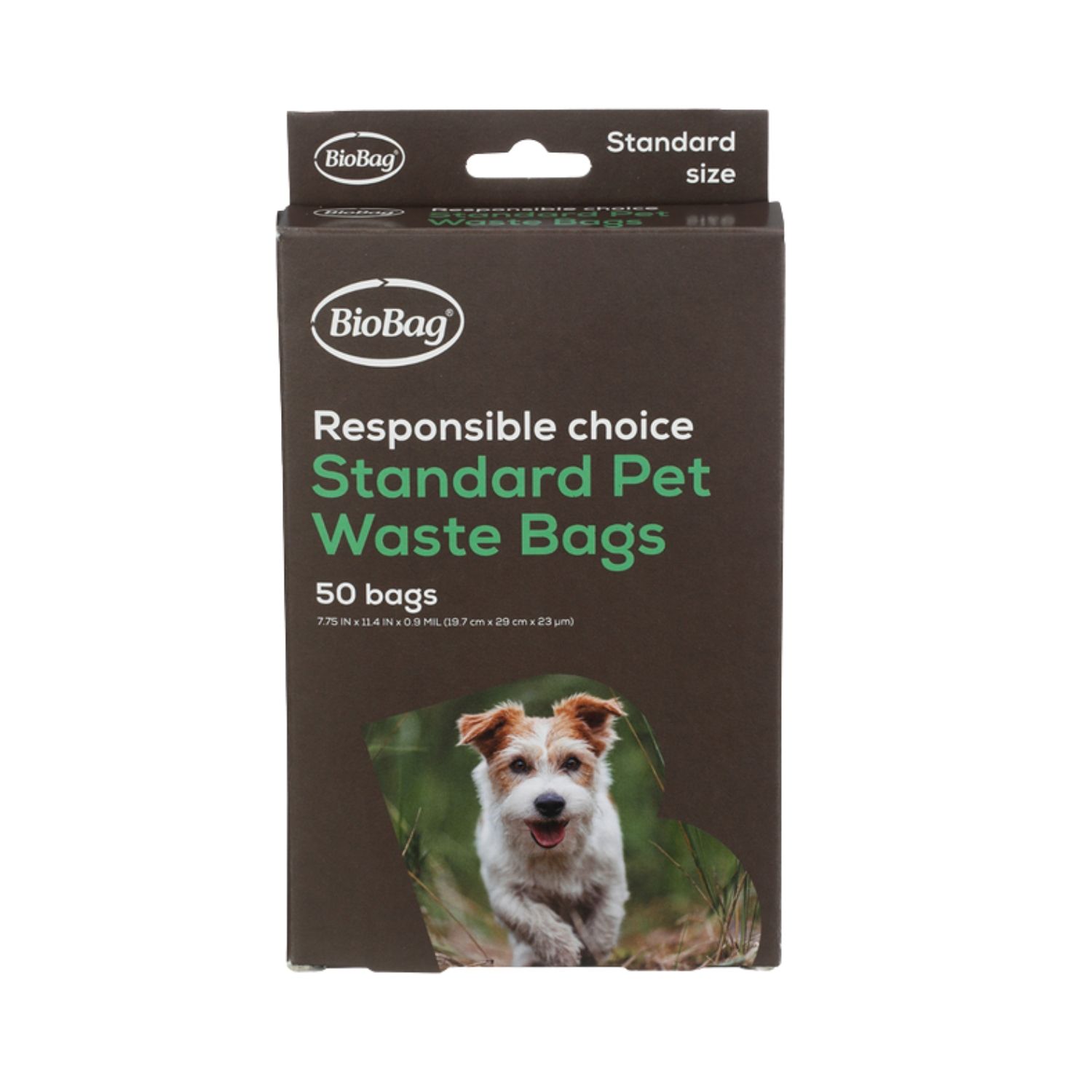 Biobag Dog Waste Bag, 7.9 X 12.6 Inch, 50 Count -- 12 Per Case