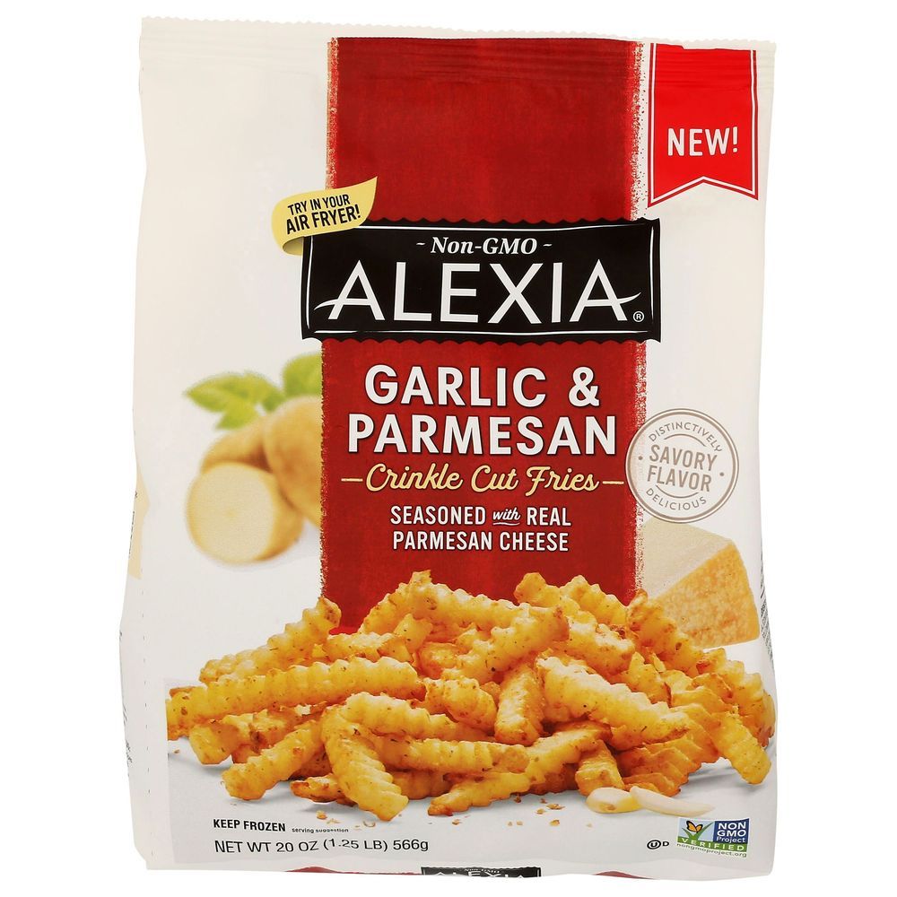 Alexia Garlic And Parmesan Crinkle Cut Fries, 20 Ounce -- 12 Per Case