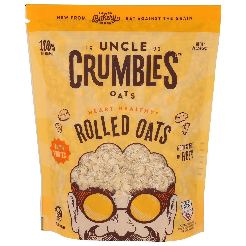 Uncle Crumbles Gluten Free Rolled Oats, 24 Ounce -- 4 Per Case