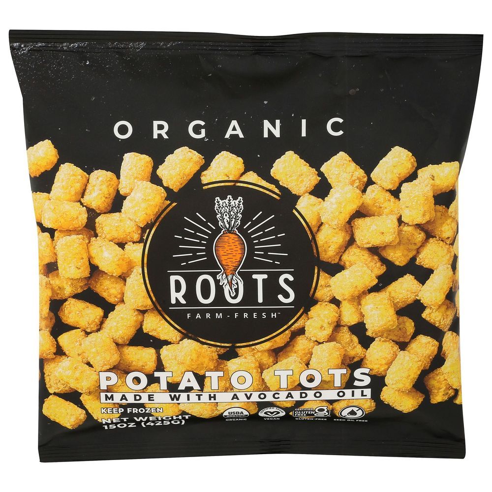 Roots Organic Crispy Potato Tots, 15 Ounce -- 12 Per Case