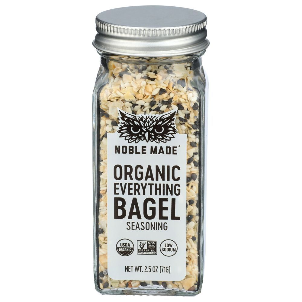 Noble Made Organic Everything Bagel Seasoning, 2.5 Ounce -- 6 Per Case