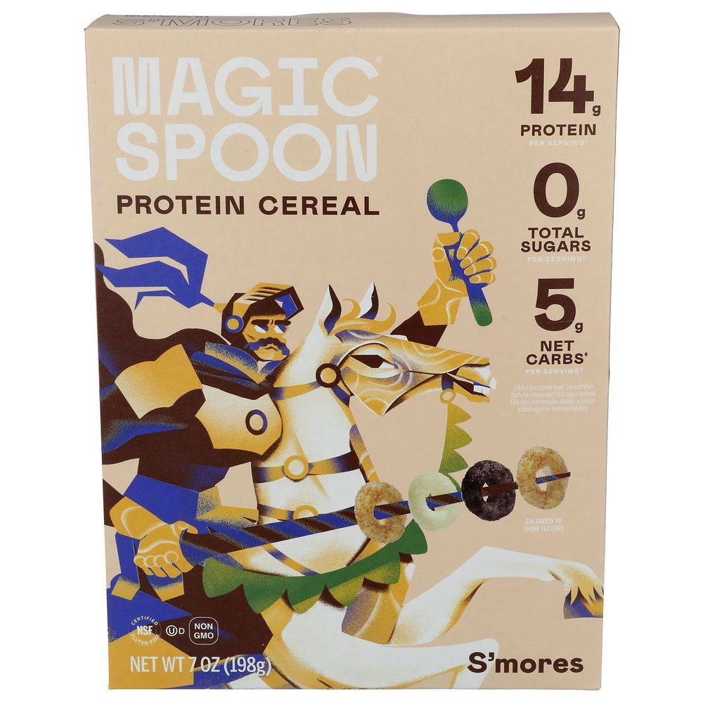 Magic Spoon Smores Protein Cereal, 7 Ounce -- 8 Per Case