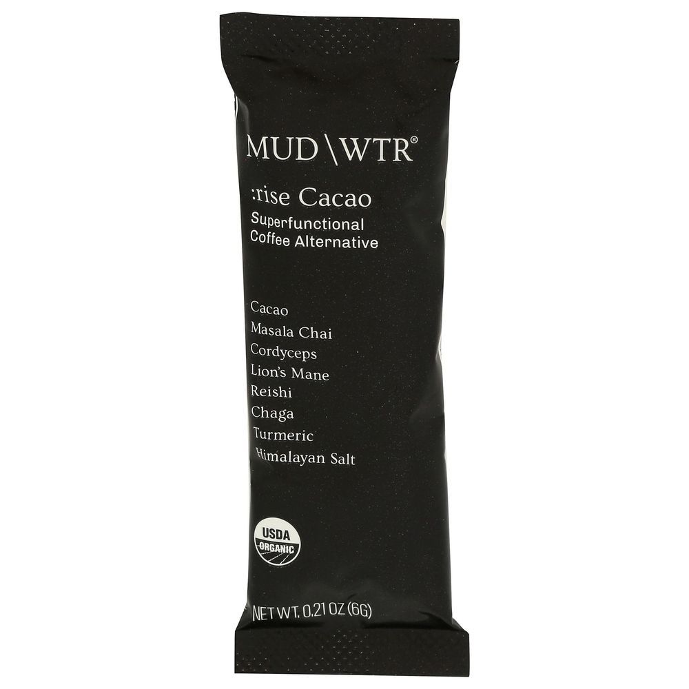Mud/wtr Organic Rise Cacao Coffee Alternative, 1.68 Ounce